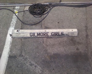 No parking... unless your last name is "Gilmore."